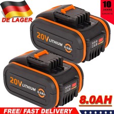 2X 8000mAh 20V MAX 8,0Ah Akku