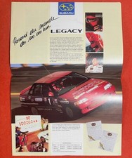 ➽ SUBARU MINI JUMBO | JUSTY | LEGACY | SVX | Belgien prospekt brochure | 1989!