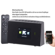 VR-Radio WLAN-HiFi-Empfänger (Tuner) für Internetradio und UKW, Fernbedienung