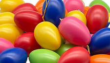 12-36 Ostereier  groß 8 cm Kunststoff Eier Ostern Deko Osternest Osterstrauch