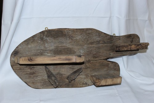 Wand regal aus eichenholz - wand,