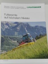 PÖTTINGER ALPIN, Mähwerke, Wender, Schwader Prospekt von 08/2022 ( 5557 )