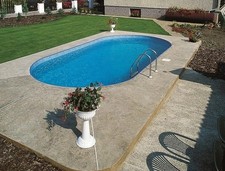 Stahlwandpool Ovalpool