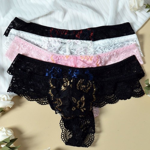 Herren transparent string - transparent,
