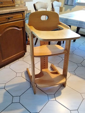 Kinderstuhl Kinderhochstuhl massiv Holz von Kettler, ähnlich Tripp Trapp  * top