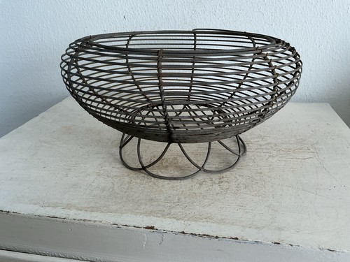 Alter drahtkorb schale shabby - drahtkorb,