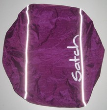 Satch Regencape Purple, Regenschutz für Schulranzen, wenig genutzt