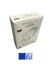 FFP2-Maske 5-lagig Weiß, Corona Maske, Tragekomfort, Atemschutz-MOONLEX EU MADE