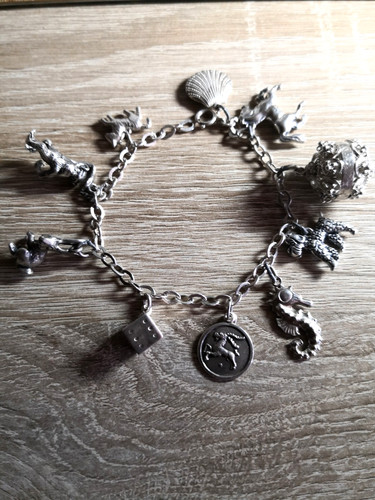 Vintage bettel armband - ♥, ♥