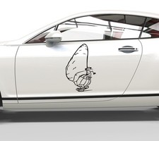 Autoaufkleber Asterix und