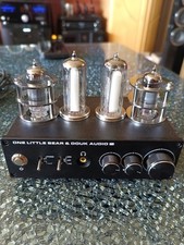 Phono-Röhren-Vorverstärker MM/MC, Kopfhörerverstärker mit Pegelanzeige