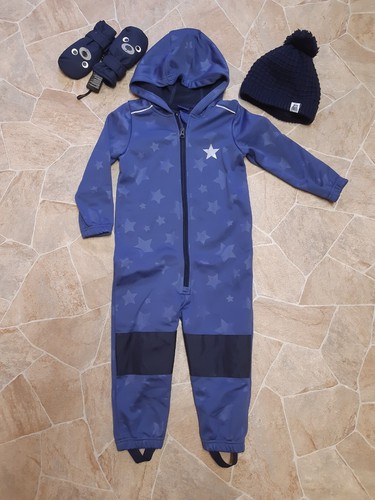 Overall mütze fäustlinge - mütze, +