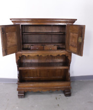 Antiker Gewürzschrank Küchenschrank Eichenholz Schnitzerei edel 18. Jh.