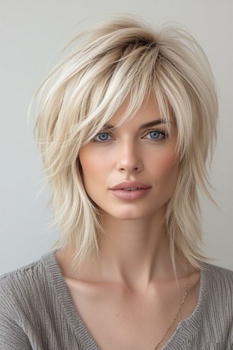 Ombre platin blond - blond, perücke