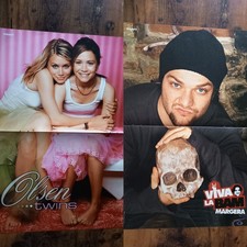Olsen Twins Bam Margera Poster Sammlung Konvolut Gr. M