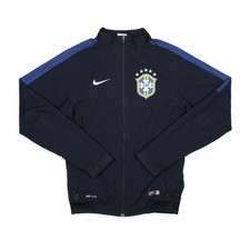 Nike Brasilien Vintage Trackjacket Trainingsjacke Fußball Marineblau