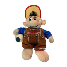 FC Bayern München Maskottchen 35cm Bazi - 80er 90er Vintage Retro Rarität