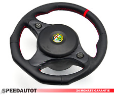 TAUSCH ABGEFLACHT Lederlenkrad für ALFA ROMEO 159