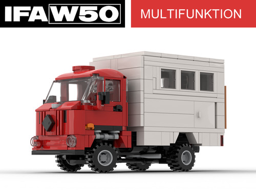 Bauanleitung ifa w50 - bauanleitung, ⚠️