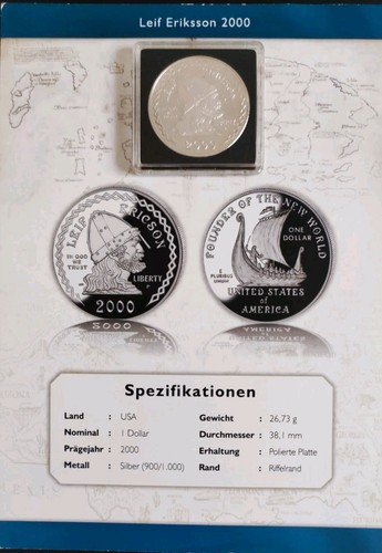 Usa dollar 2000 - 1, silber