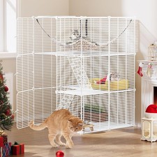 3-stufiger Indoor Katzenkäfig