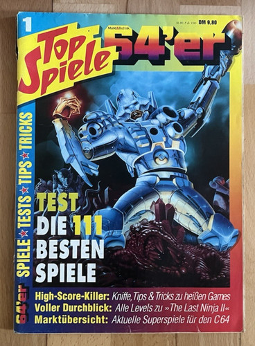 Vintage 64er magazin 1991 - 64er,