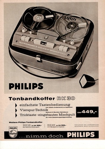 Original werbung der 50er - der,