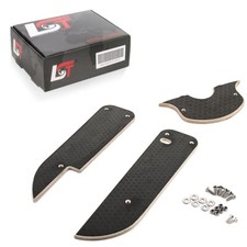 Trittbrett Luftfilter Abdeckung Set lang Waben Muster für SIMSON SCHWALBE KR 51