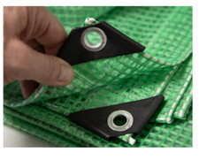 Plane Abdeckplane transparent Leno 140g/m², 240 g/m² Gewebeplane Holzplane