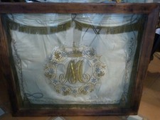 Oktoberfestfahne Maximilian II. 1848-1864 Oktoberfest Fahne gerahmt