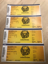 4 Tickets König der Löwen