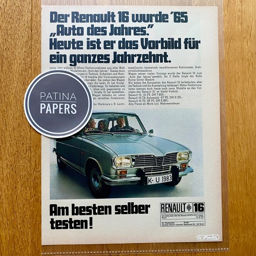 1970 renault auto des - renault,