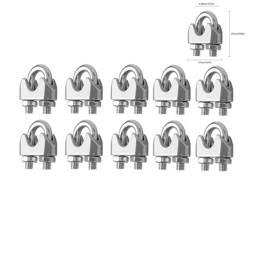 Bügelklemme edelstahl seil - bügelklemme,