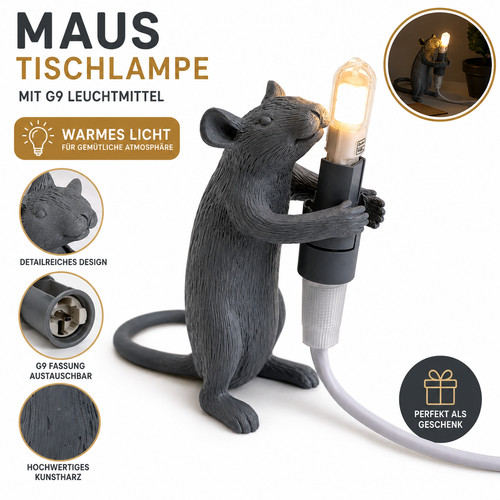 Maus led tischlampe - led, deko