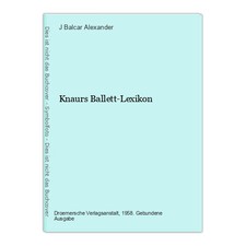 Knaurs Ballett-Lexikon Balcar