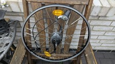 Laufrad hinten 26 Zoll 7 Gang Shimano Nexus Schalthebel Bautenzug Komplett