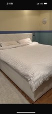 Boxspringbett Weiss 180x200 mit Matratze