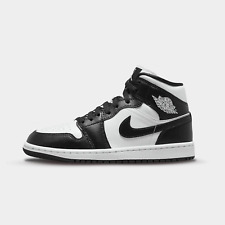 Nike Jordan 1 Mid Panda Black White Air Jordan Herren Sneaker NEU 43 44 44,5