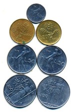Italienische 100/50/20er LIRE