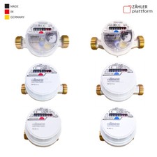 Allmess Wasserzähler Aufputz 80 110 130 mm Kalt Warm Eichung 2025 Wasseruhr