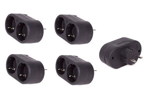 Schuko doppelstecker - schuko,