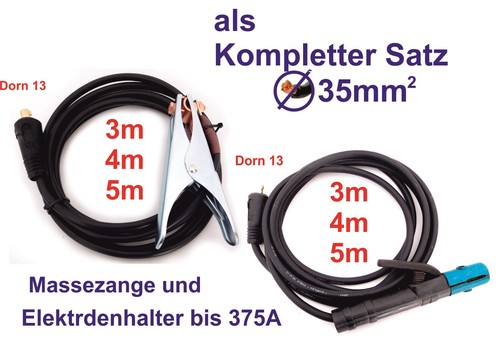 Elektrodenkabel massekabel - elektrodenkabel,