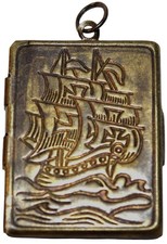 Maritimer alter Medaillon