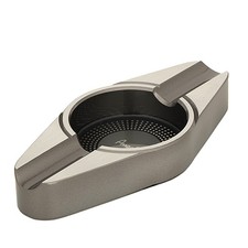 Zigarrenascher 2er Alu, grau