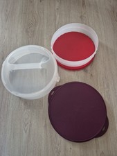 Torten Twist Kuchenbehälter Hoch mit Hochstapler