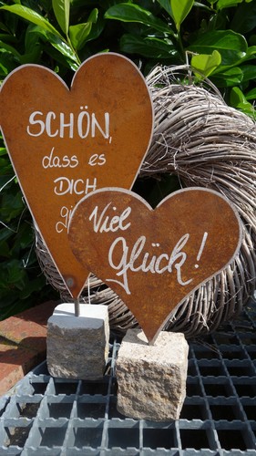 Herz aus eisen - aus, auf