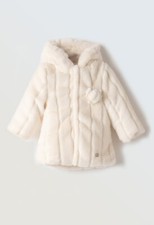 Künstliches weiches Fell Mädchen Baby Kinder  Geschenk Warm Winter Jacke