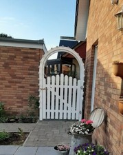 9 x 9 Torbogen aus Douglasienholz , Eingangstor, Portal , Pergola , Leimholz