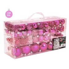 100 weihnachtskugel lamettini - 100,