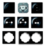 Busch Jäger BJ impuls SCHWARZ